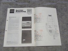 Schaltplan Service Manual für