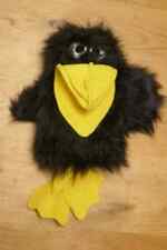 Uni-Toys  Rabe Puppe Handpuppe Marionette Handspiel Bauchredner  Puppe 40 cm