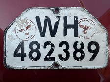 Originales Kennzeichen