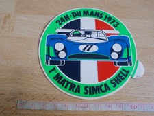 Aufkleber 24H DU MANS 1973 -