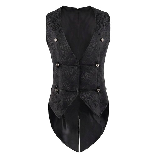 Gothic weste tailliert - gothic-weste,