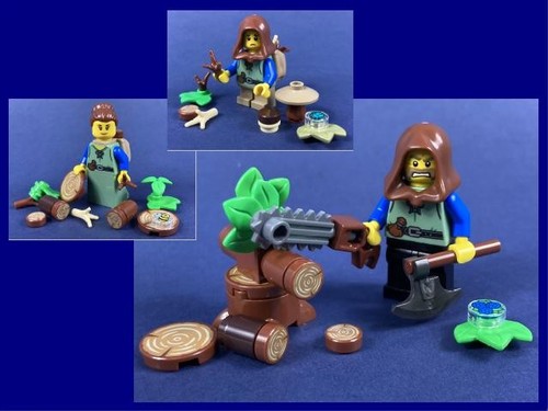 Lego holzfäller säge bauer - lego®,