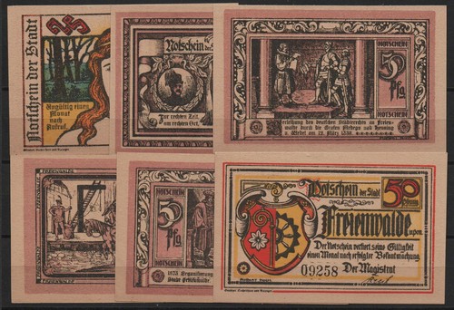 32774 6 x notgeld - [32774],