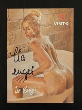 Lia Engel Original Autogramm Visit-X Model Erotik Venus Messe Berlin