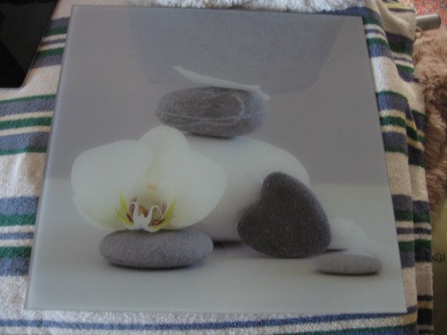 Eurographics glasbild herz aus - glasbild,