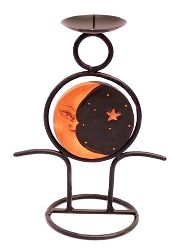 Kerzenständer sonne mond - sonne,