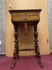 Nähtisch Gründerzeit Schelllack Neu Top Nussbaum