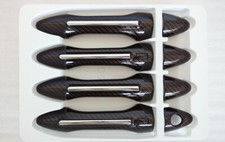 ZUBEHÖR FÜR HYUNDAI ix35 2009-2016 TUNING CARBON LOOK TÜRGRIFFBLENDEN KAPPEN