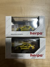 Modelbau Auto DTM 2er Set Herpa 1:87 DTM 94 MB C180 Zackspeed Team
