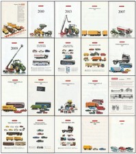 Wiking - Kataloge - Prospekte - Neuheitenblätter - 1985 - 2015 - gebraucht -