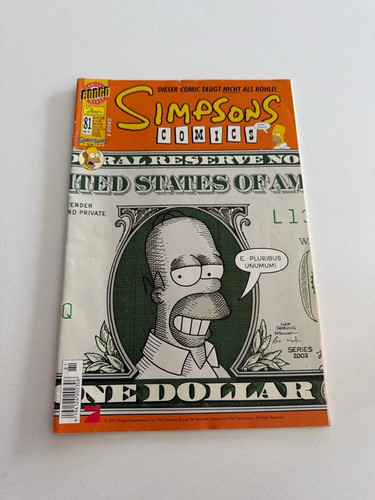 The simpsons comics 81 - simpsons, nr