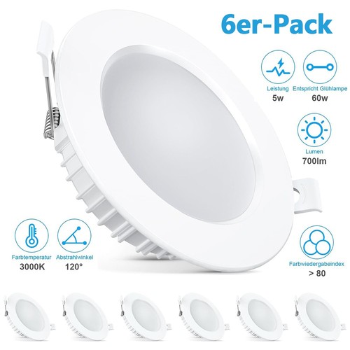 6er pack led panel - 6er-pack,
