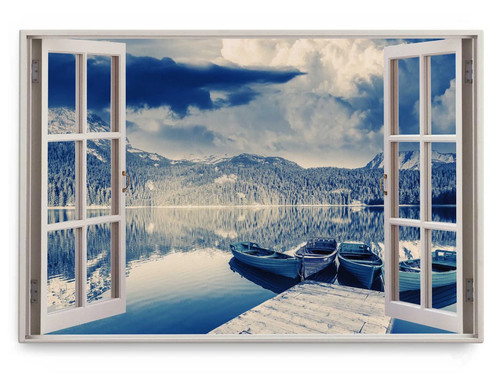 120x80cm wandbild fensterbild - wandbild,
