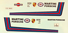 Decal VW Transporter Bulli T2 Martini Racing Porsche, Renndienst,  1:43