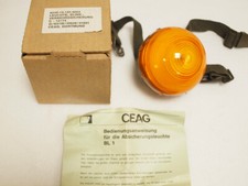 CEAG BL1 BL 1 Warnleuchte Leuchte Lampe Helmleuchte Bundeswehr BW Absicherung