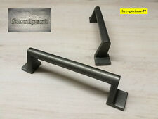 2x Furnipart Möbelgriff Ship Antik Grau Br. 165mm  LA 128