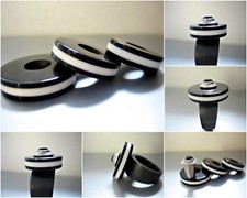 Scheibe - "B&W" Sandwich für 6mm Zylinder - kompatibel m. Charlotte 21 Ring