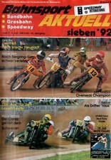 BAHNSPORT AKTUELL - July 1992