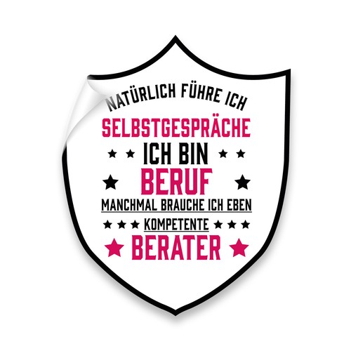 Aufkleber beruf fun sticker - fun,