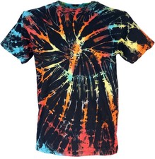 Batik T-Shirt, Herren Kurzarm
