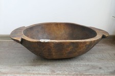 Alte urige Holzschale Waschschüssel Holztrog Teigmolter Backtrog