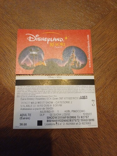 Euro pass disney disneyland - euro,