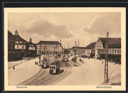 Karlsruhe bahnhofsplatz - karlsruhe,,