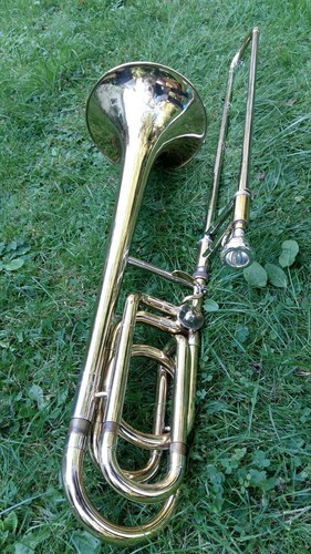 Kinderposaune mit quartventil - kinderposaune,