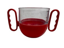 Alete form Lerntasse rot mit 2 Henkel70er 80er Jahre 200ml gebraucht