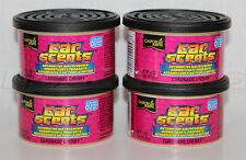 California Car Scents Duftdosen 4 Stück + 4 Deckel