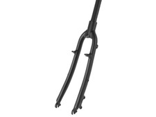 Alu Fahrradgabel 28" 1 1/8 Ahead IS Disc + Canti schwarz 920g. - VK: 149,90 €