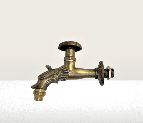 Wasserhahn drache nostalgie - wasserhahn,