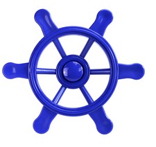 Steuerrad blau Schiffslenker