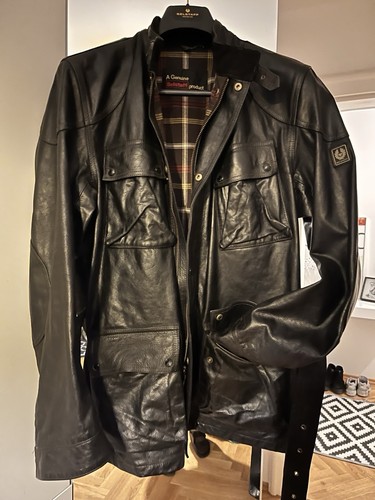Belstaff lederjacke - belstaff,