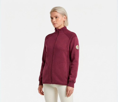 Janus merino wool zip cardigan - wool,