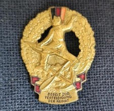 Abzeichen DDR: Mehrkampfabzeichen der GST in Gold, emailliert 