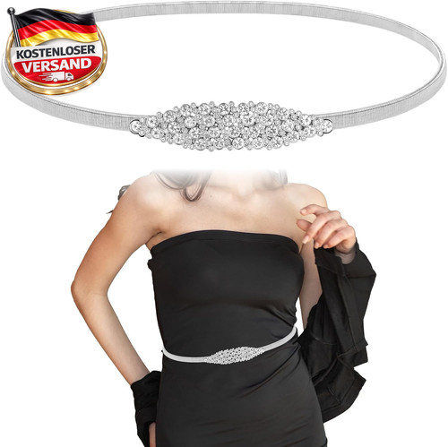 Damen glitzer gürtel - damen,