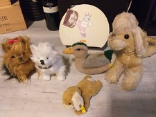 5 x Konvolut Stofftiere (