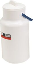 Milchkanne mit Henkel Kunststoff Weiß Milch Kanne Spülmaschinenfest 2,5 l NEU