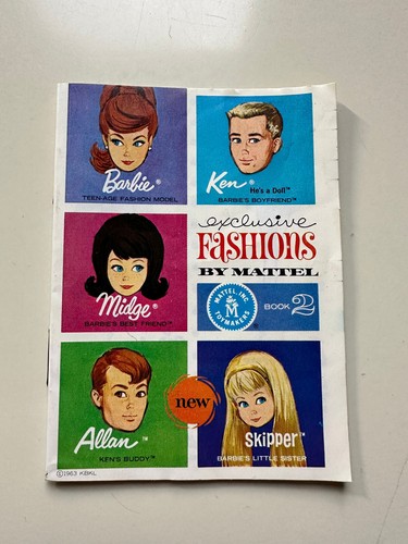 Mattel 1963 exclusive fashion - 1963,