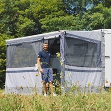 Fiamma Privacy Room CS Light Markisenzelt, 250 Van, grau