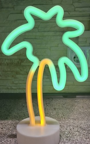Neonlichtlampe mit sockel - neonlichtlampe,