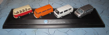 4 Herpa 1/87 VW Volkswagen T1 T2 T3 T4 Bus Bulli 1956 1972 1979 1990 ovp in Box