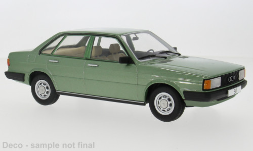 Audi hellgrün 1978 1 - audi, 1:18
