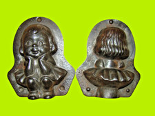 Schokoladen-/Marzipanform Mädchenfigur 1930er–1950er Jahre