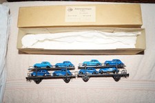 Dahmer H0 Autotransportwagen mit 8 EMW OVP H0 DDR