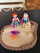 Playmobil aus 4070 Spielplatz Sandkasten orig. Figuren