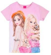 Püttmann TOPModel T-Shirt 75045 Mädchen rosa 128,140,152,164 Hund NEU