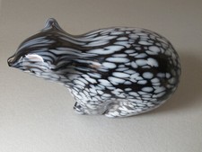 Paperweight Glas Figur Bär