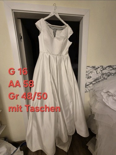 Brautkleid 50 - gr, 48/50